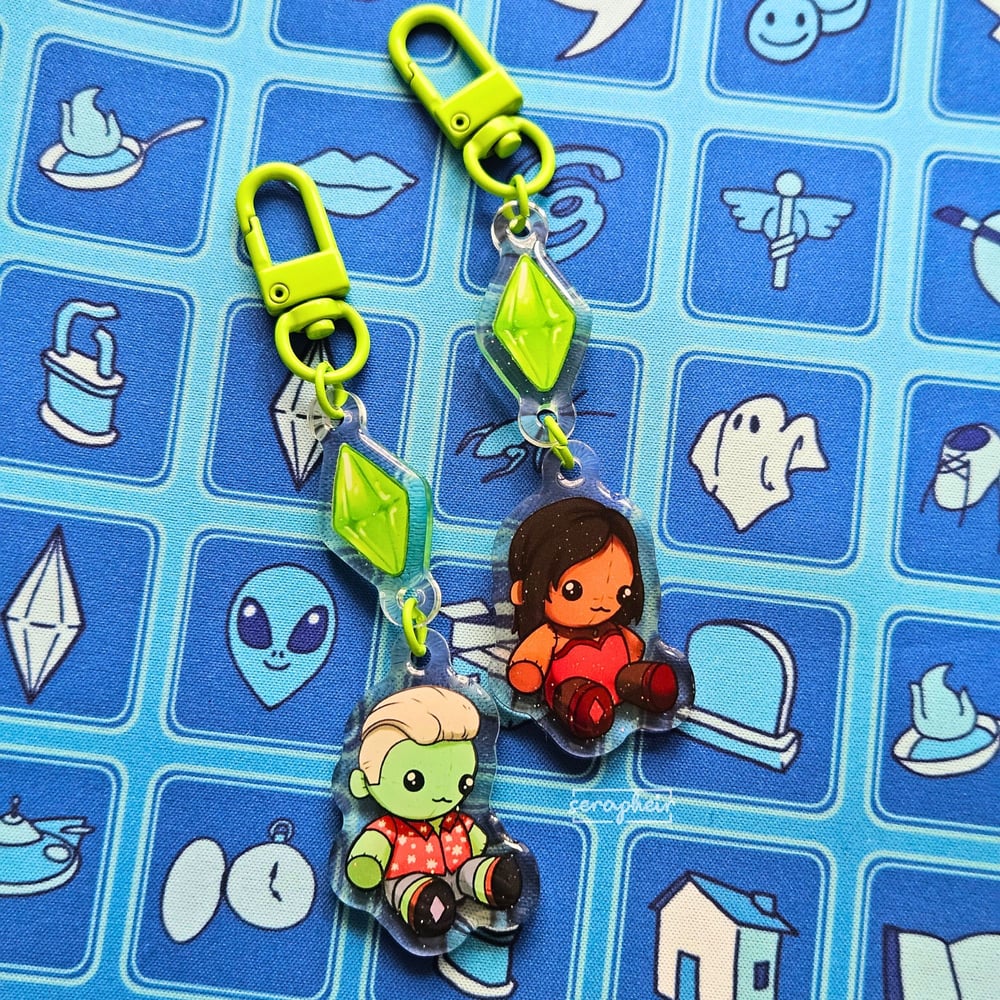 Image of The Sims - Multi-Tiered Charms
