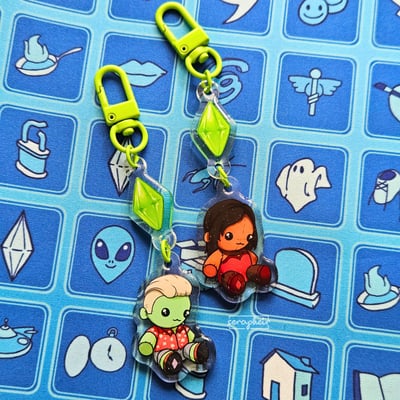 Image of The Sims - Multi-Tiered Charms
