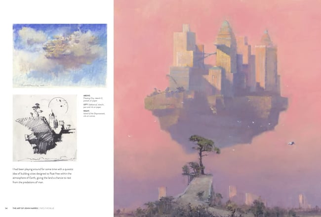 The Art of John Harris Vol. II - Into The Blue