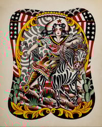 “Belle of the plains” print 