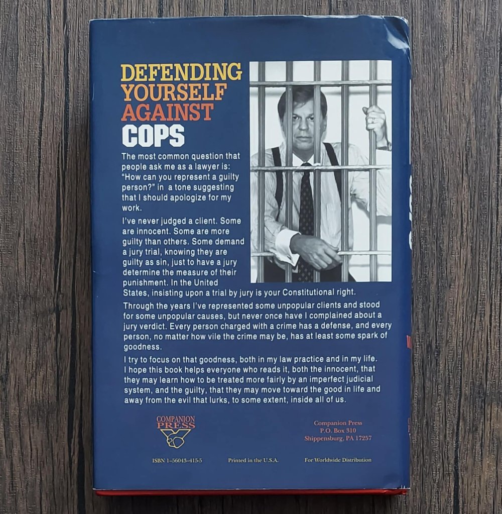 Defending Yourself Against Cops, by Dee Wampler - SIGNED