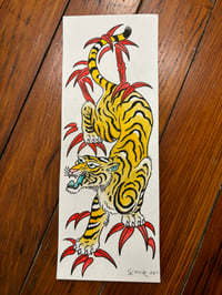 Tiger painting original 