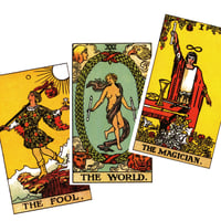 3 Card Tarot Pull from the Rider Waite Smith Deck