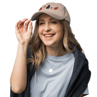 Image 8 of  Studio Purr Autumn Vibes Embroidered Unisex Dad Hat