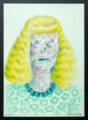 Image of "The Art of Ryan Heshka" with original drawing: "Dianne"