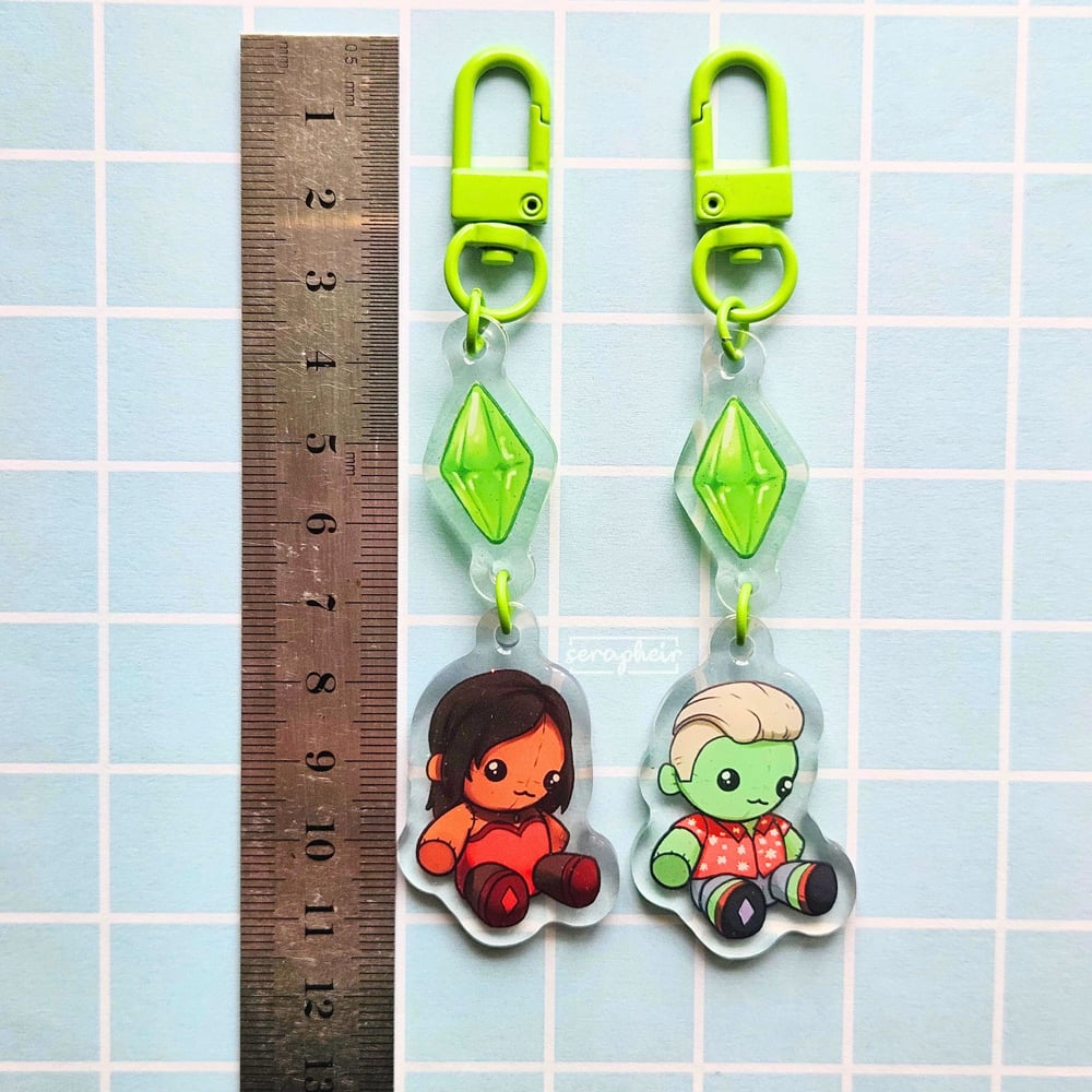 Image of The Sims - Multi-Tiered Charms