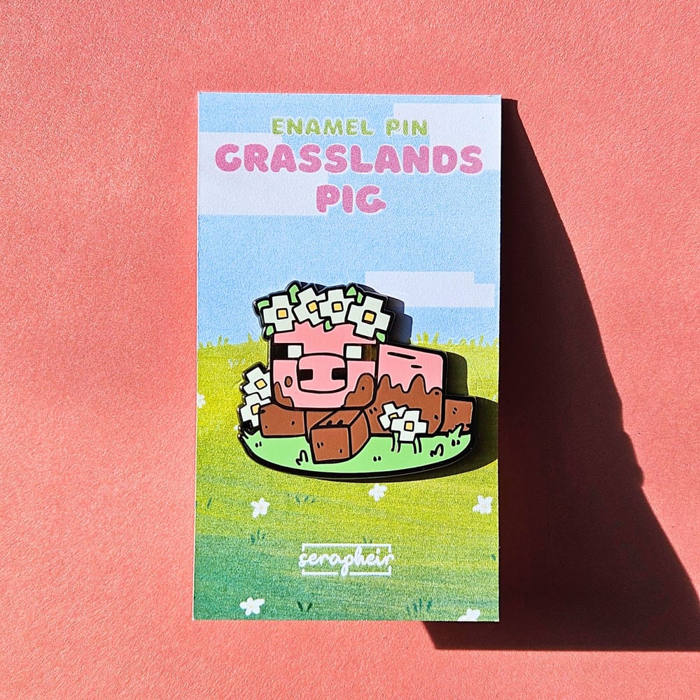 Image of Muddy Pig - Enamel Pin