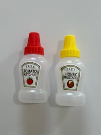 Image 1 of Tomato and Mustard Sauce bottles 