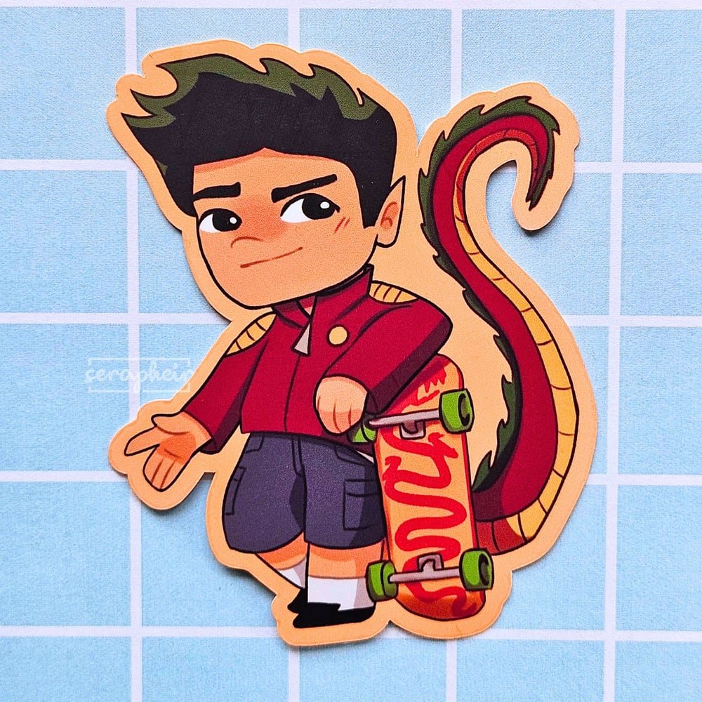 Image of American Dragon Jake Long - Sticker