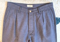 Image 2 of Japan Blue jeans Momotaro navy nep denim “soho” work pants, size 32