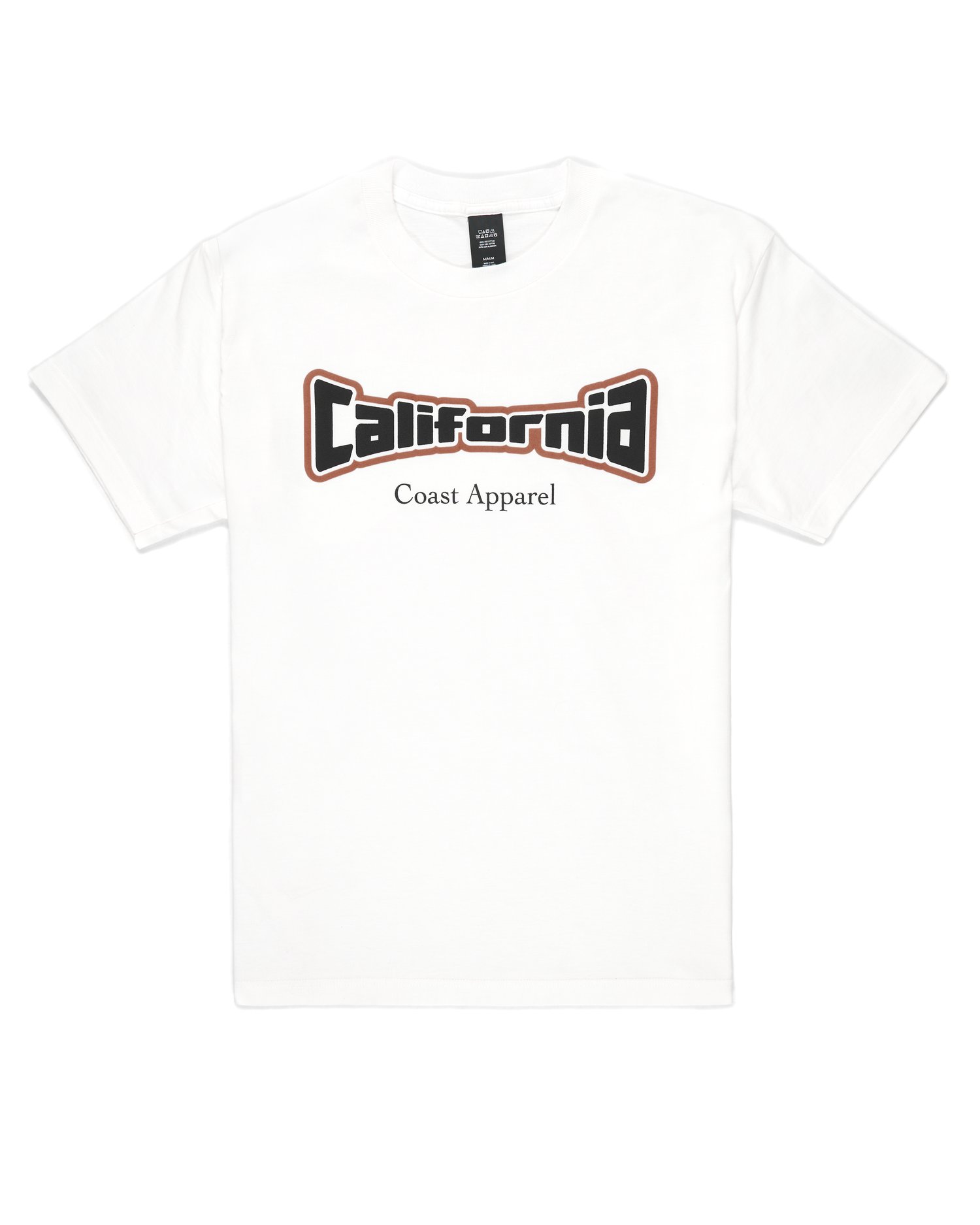 Image of Brown California Puff Print T-Shirt
