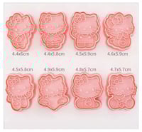 Image 3 of Hello Kitty Cutter and Stamp Set 