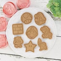 Image 1 of Super Mario face Cutter and Stamp