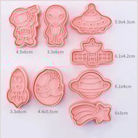 Image 2 of Space  Cutter and Stamp Set 