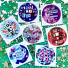 Chappell Roan Collage Stickers