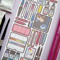 Image 3 of Artist bundle sticker sheet