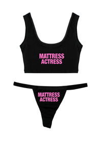 Image 2 of MATTRESS ACTRESS SCOOP NECK TOP SET