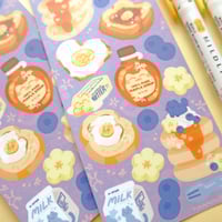 Image 3 of Breakfast sticker sheet