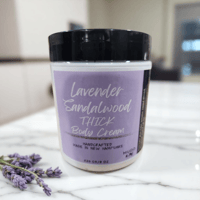 Image 1 of Lavender Sandalwood THICK body cream- 8 oz