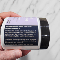 Image 2 of Lavender Sandalwood THICK body cream- 8 oz