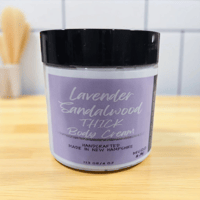 Image 1 of Lavender Sandalwood THICK body cream 4 oz