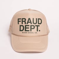 Image 2 of Fraud Dept Trucker - Tan