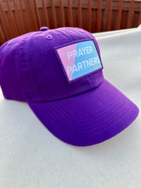 Image 2 of Prayer Partners Dad Cap - Purple & Pastel