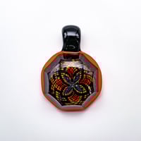 Image 1 of Alderson Faceted Filla Pendant Orange