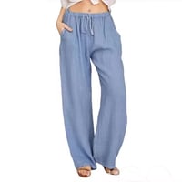 Image 4 of Breezy Luxe Linen Pants