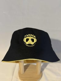 Image 5 of Tamban Bucket Hat: Black/Yellow