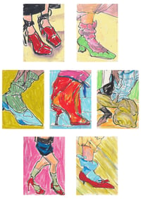 Image 1 of 7x Mini Print/Postcards Set