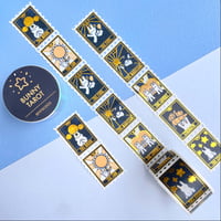 Image 3 of Tarot Bunnies Stamp Washi Tape