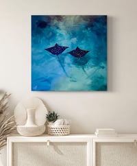 Image 2 of Original Art ‘Travelling in Pairs, Stingrays’