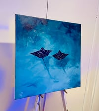 Image 5 of Original Art ‘Travelling in Pairs, Stingrays’