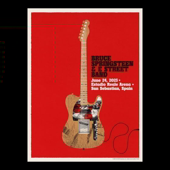 Image of Pre Order - Springsteen 2025 June 24 San Sebastian, Spain