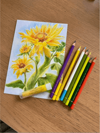 Image 5 of Unbreakable sunflower - organic cotton kids t-shirt