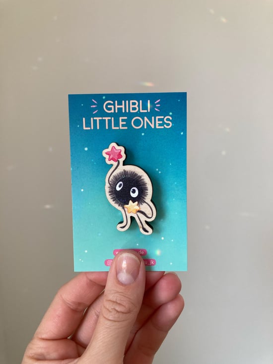 Image of Ghibli Little Ones - Wood Pins