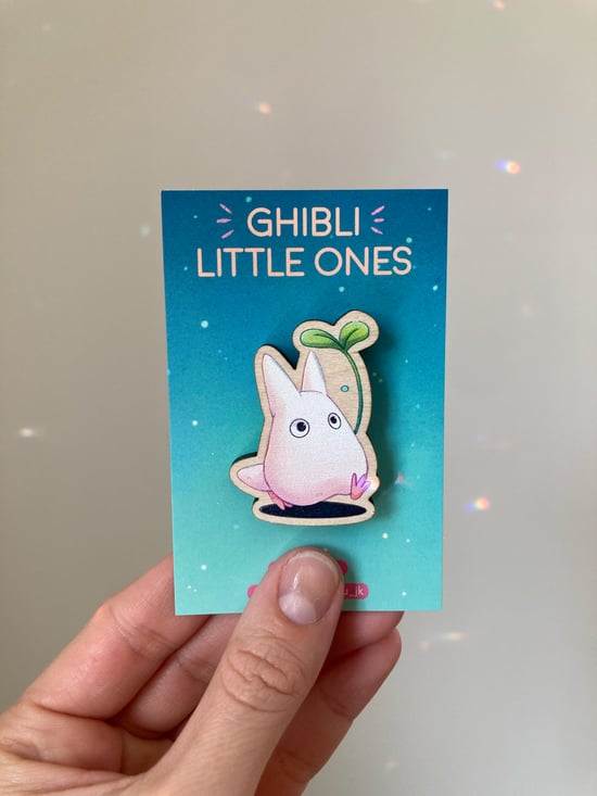 Image of Ghibli Little Ones - Wood Pins