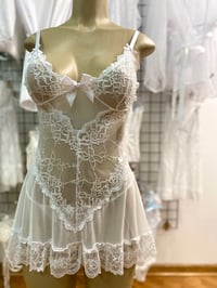 Blushing Bride Babydoll Set