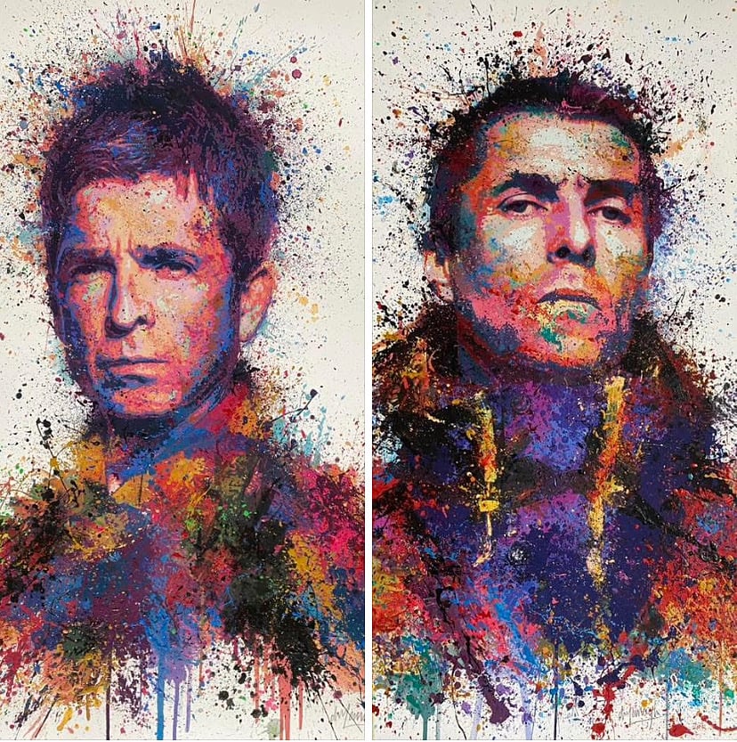 Image of Liam/Noel - supersonic A2 set