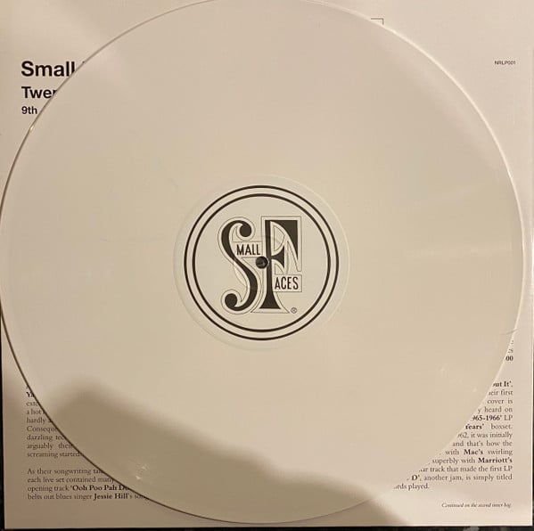 Small Faces – Live 1966 2LP NEW LIMITED EDITION