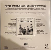 Image 5 of Small Faces – Live 1966 2LP NEW LIMITED EDITION