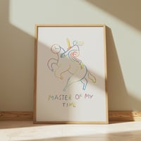 Image 1 of Master of my time - Giclée art print