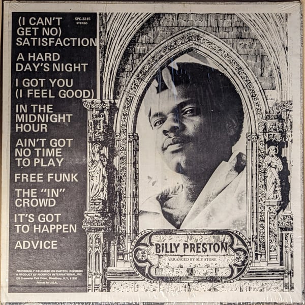 Billy Preston – Organ Transplant VINYL LP ORIGINAL 1970, EX/EX