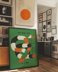 Image 1 of Not every loop is a trap - Giclée art print