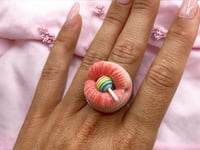 Image 1 of Ring Mouth with Lollipop Rainbow