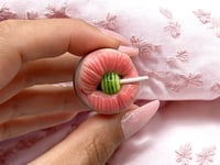 Image 1 of Ring Mouth with Lollipop Green