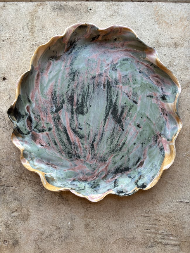 Sunset Wake Plate Set