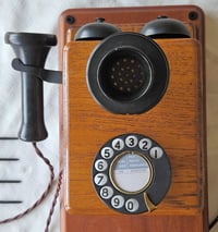 Image 2 of 121 Wall Telephone + Wall Board