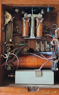 Image 6 of 121 Wall Telephone + Wall Board